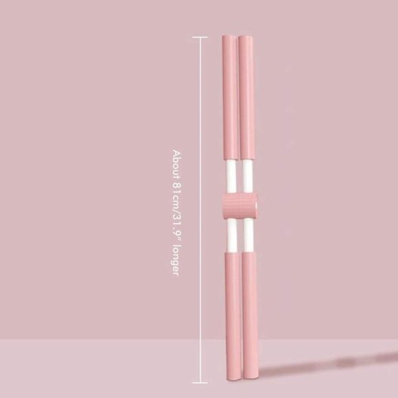 Yoga Sticks Stretching Tool Posture Retractable Design - Picture 7 of 16